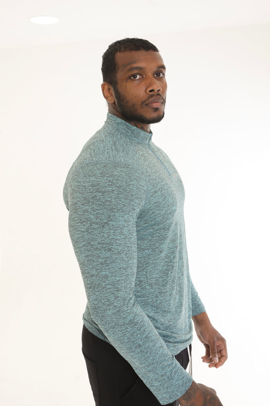 Debonair Active Long Sleeve Top Zip