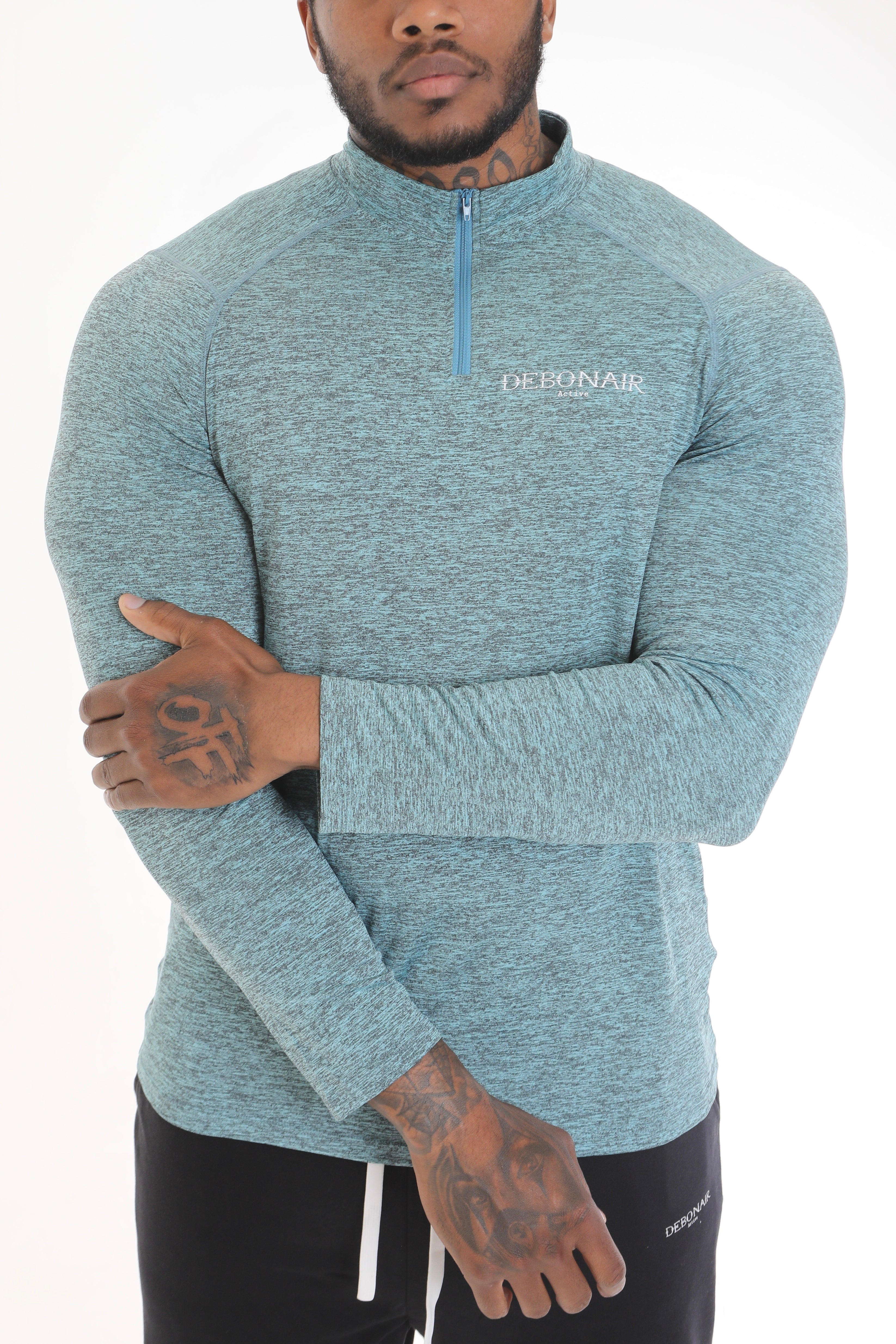 Debonair Active Long Sleeve Top Zip