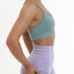 Seamless Cross Back Sports Bra