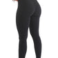 Ribbed Cross Waist Leggings