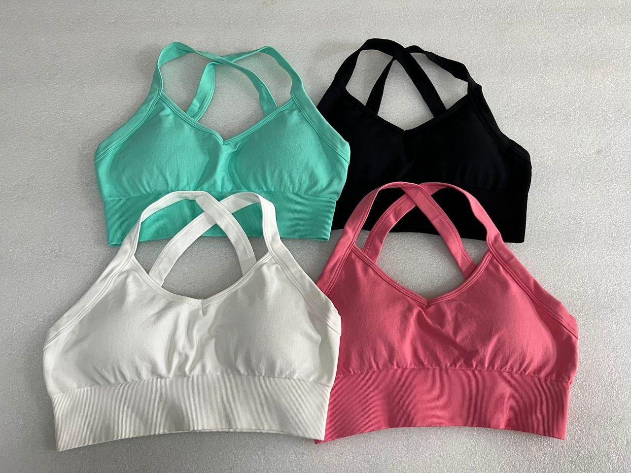 Seamless Conquest Cross Back Bra