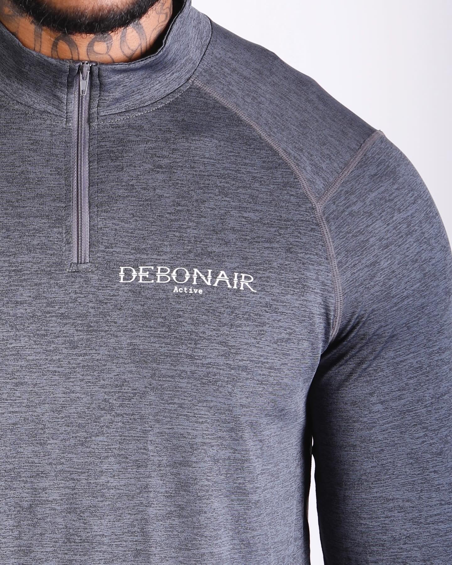 Debonair Active Long Sleeve Top Zip
