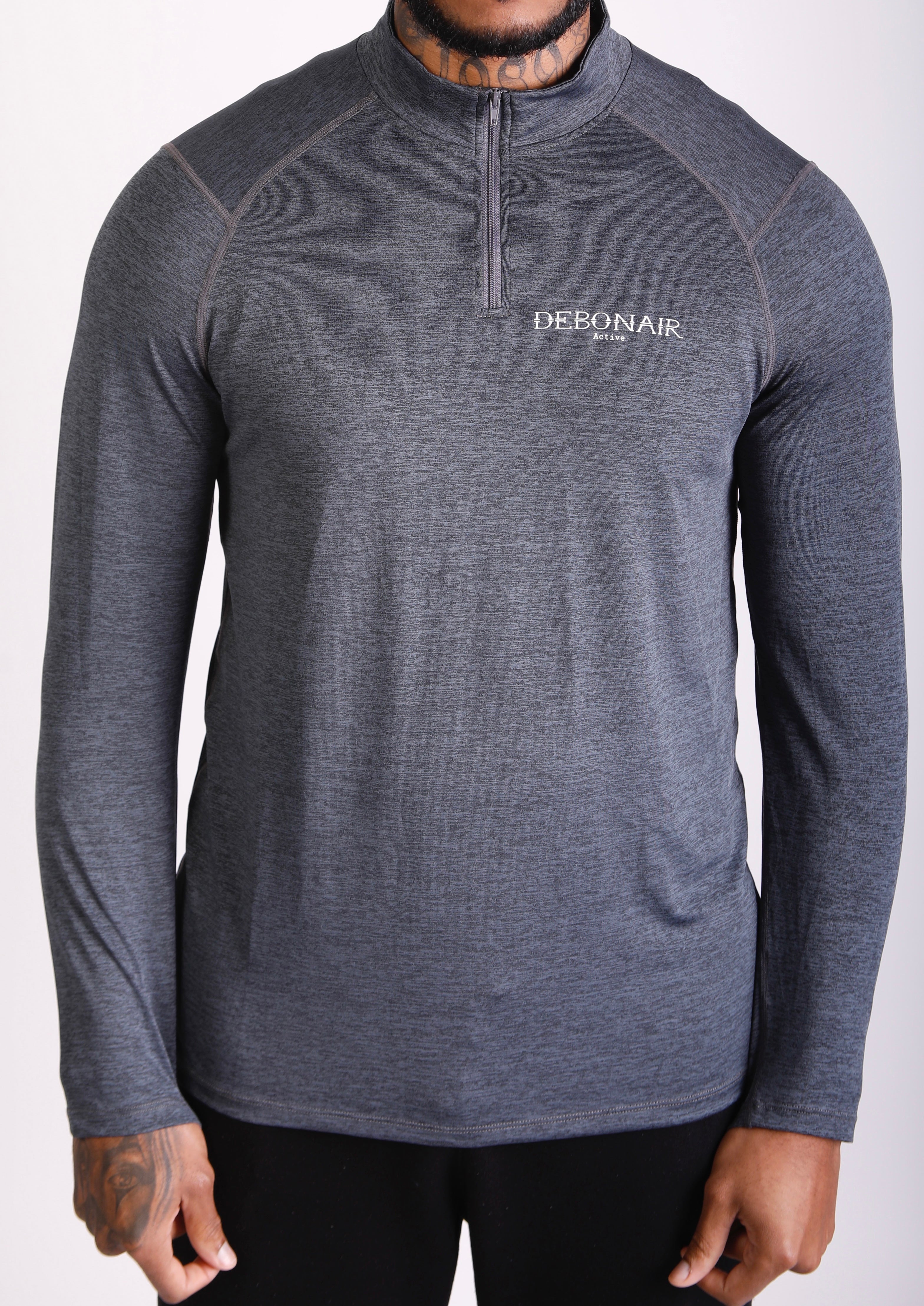 Debonair Active Long Sleeve Top Zip