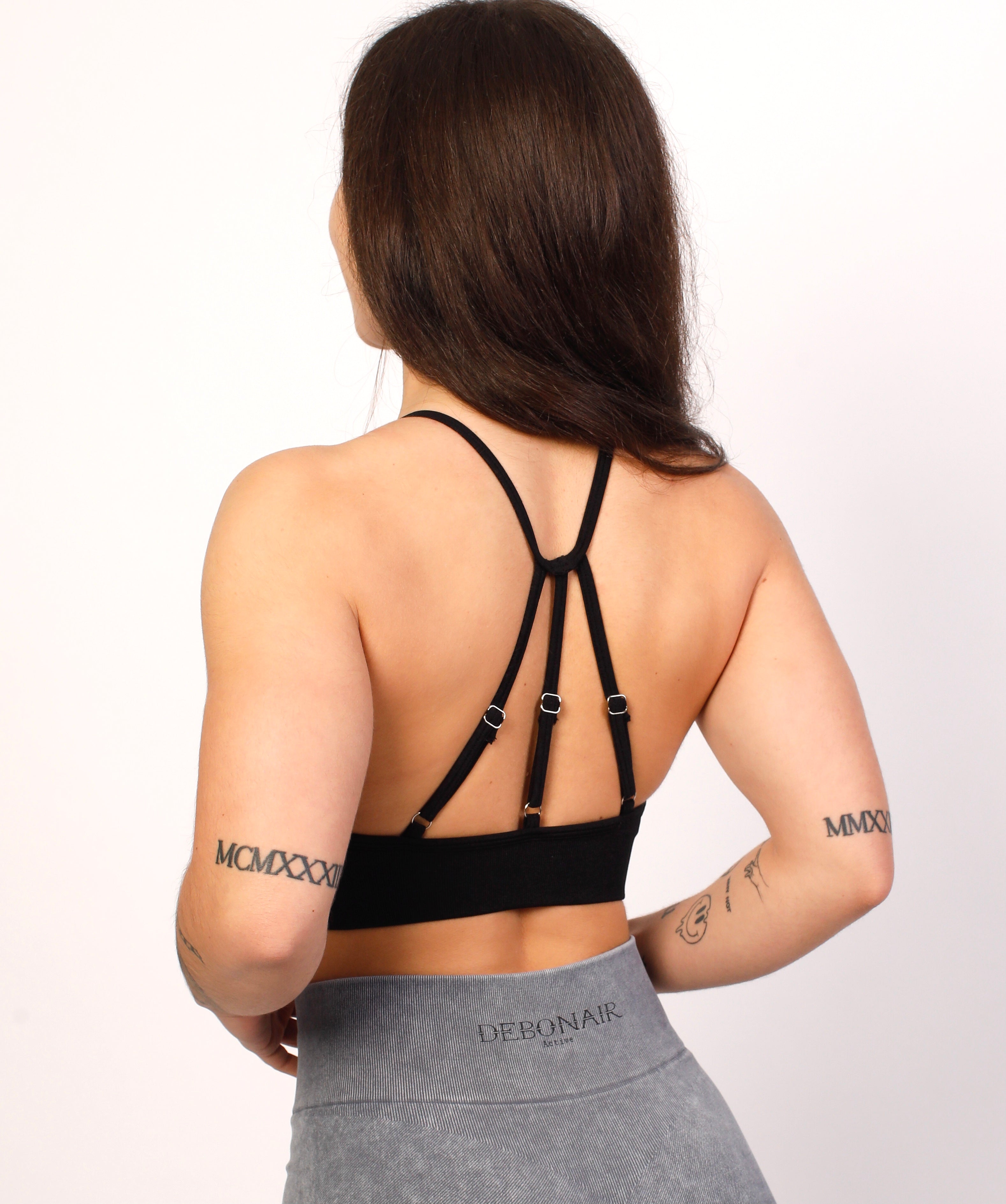 Seamless Strappy Sports Bra