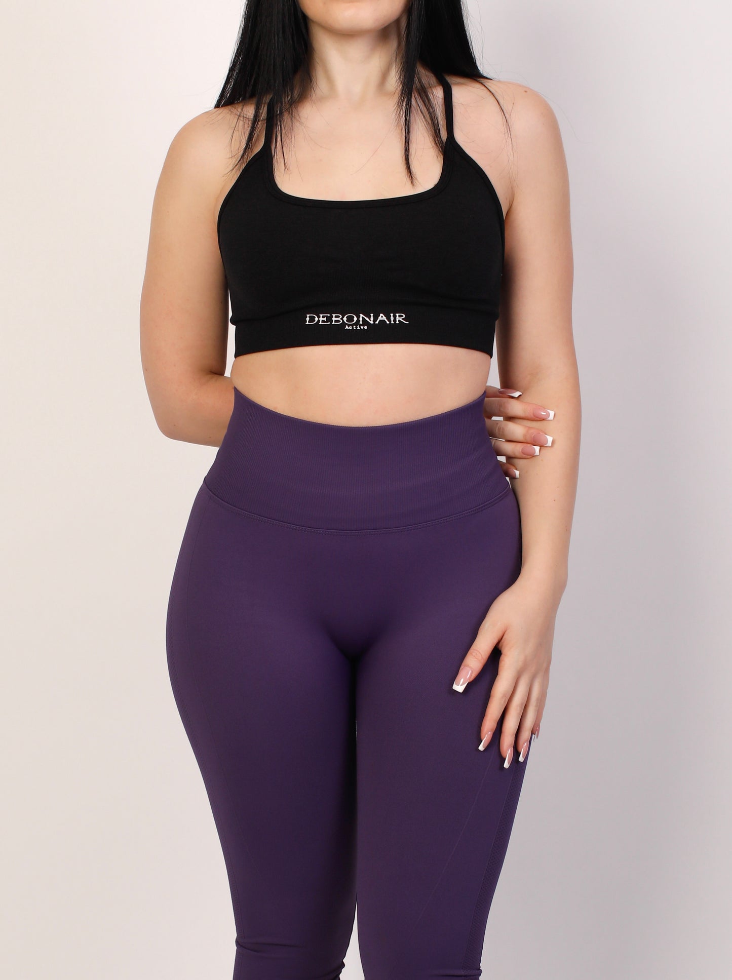 Seamless Cross Back Sports Bra