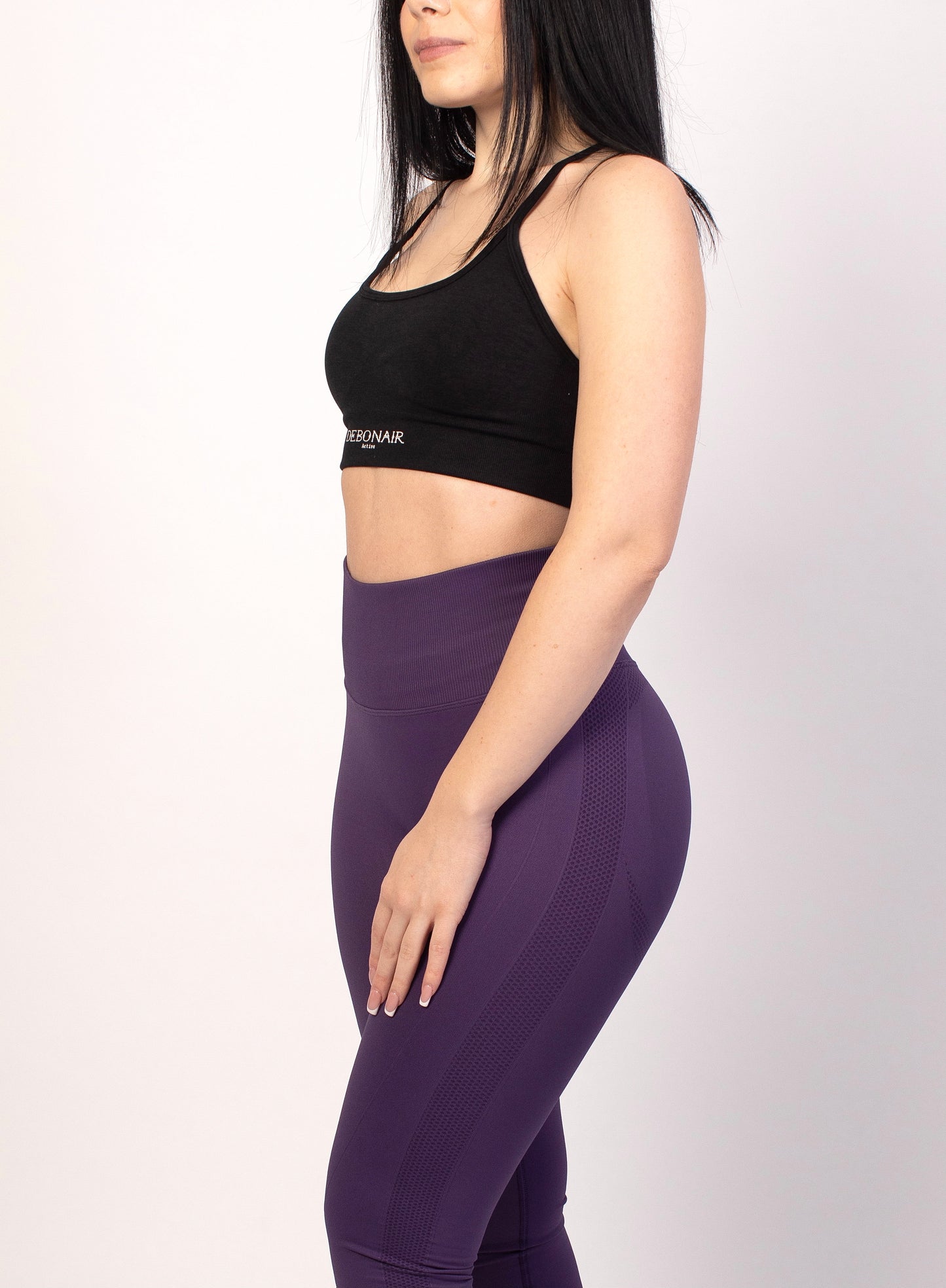 Seamless Cross Back Sports Bra