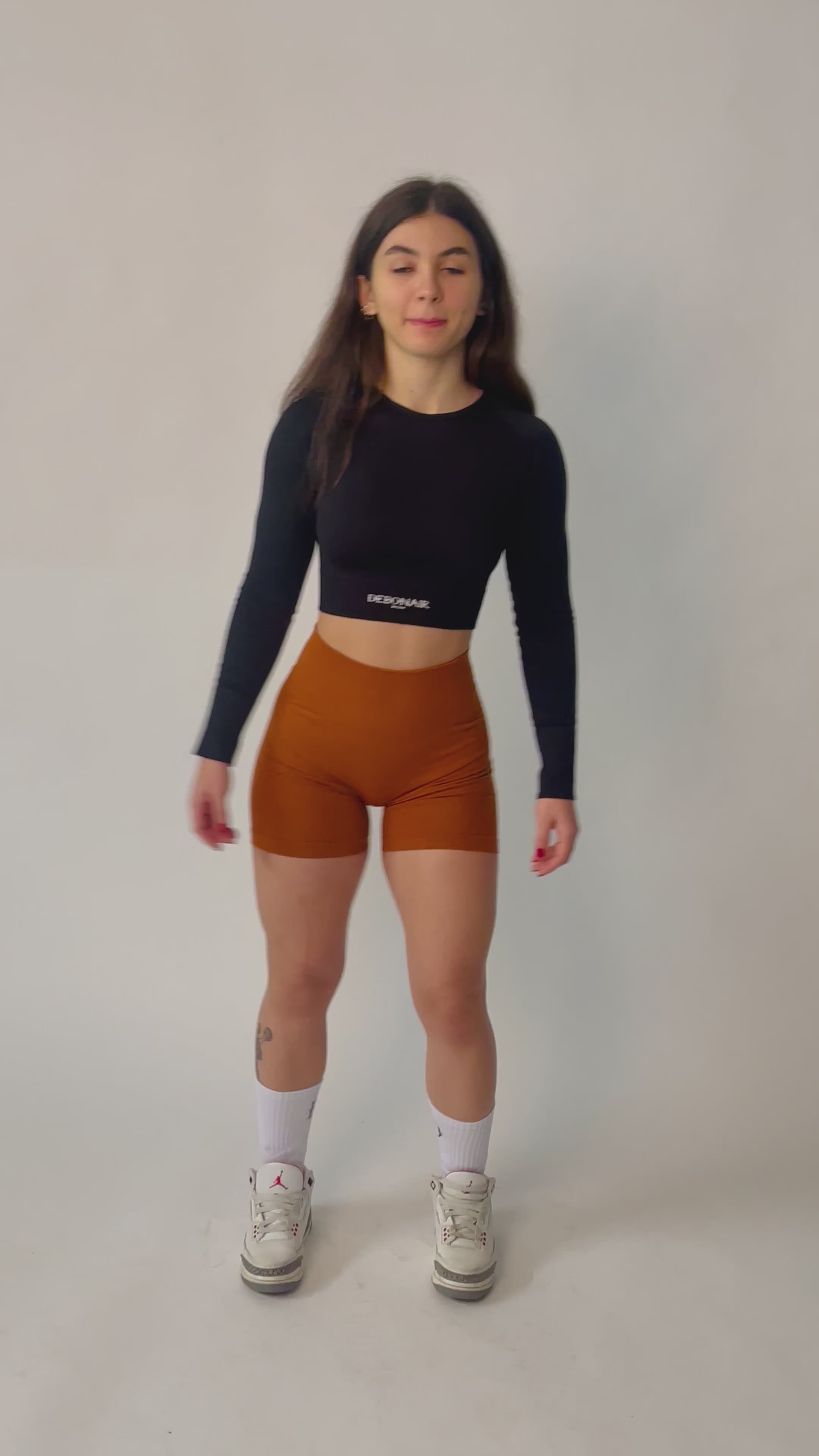 Seamless Long sleeve Crop Top